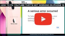 fix youtube not working iphone13 featured