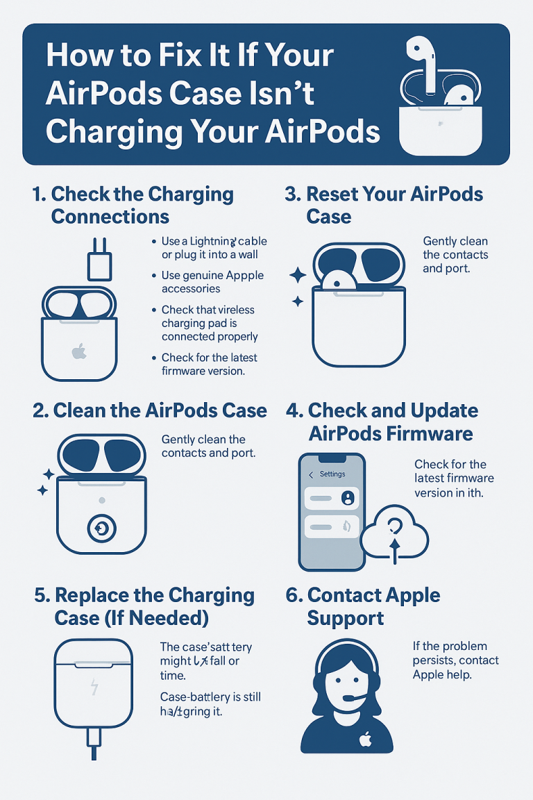 How to Fix It If Your AirPods Case Isn’t Charging Your AirPods