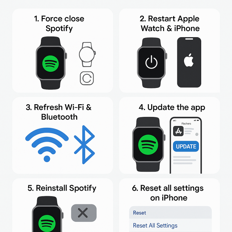 Spotify App Keeps Crashing on Apple Watch 7? Here’s How to Fix It