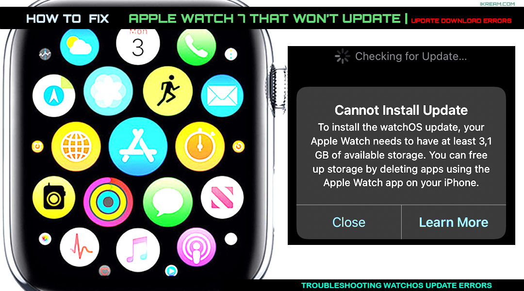 how to update iwatch series 7
