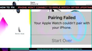 Apple iPhone 13 Won’t Connect to Apple Watch 7 after Updating