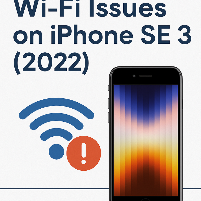 iPhone SE 3 (2022) Won’t Connect to Wi-Fi? Here’s How to Fix It