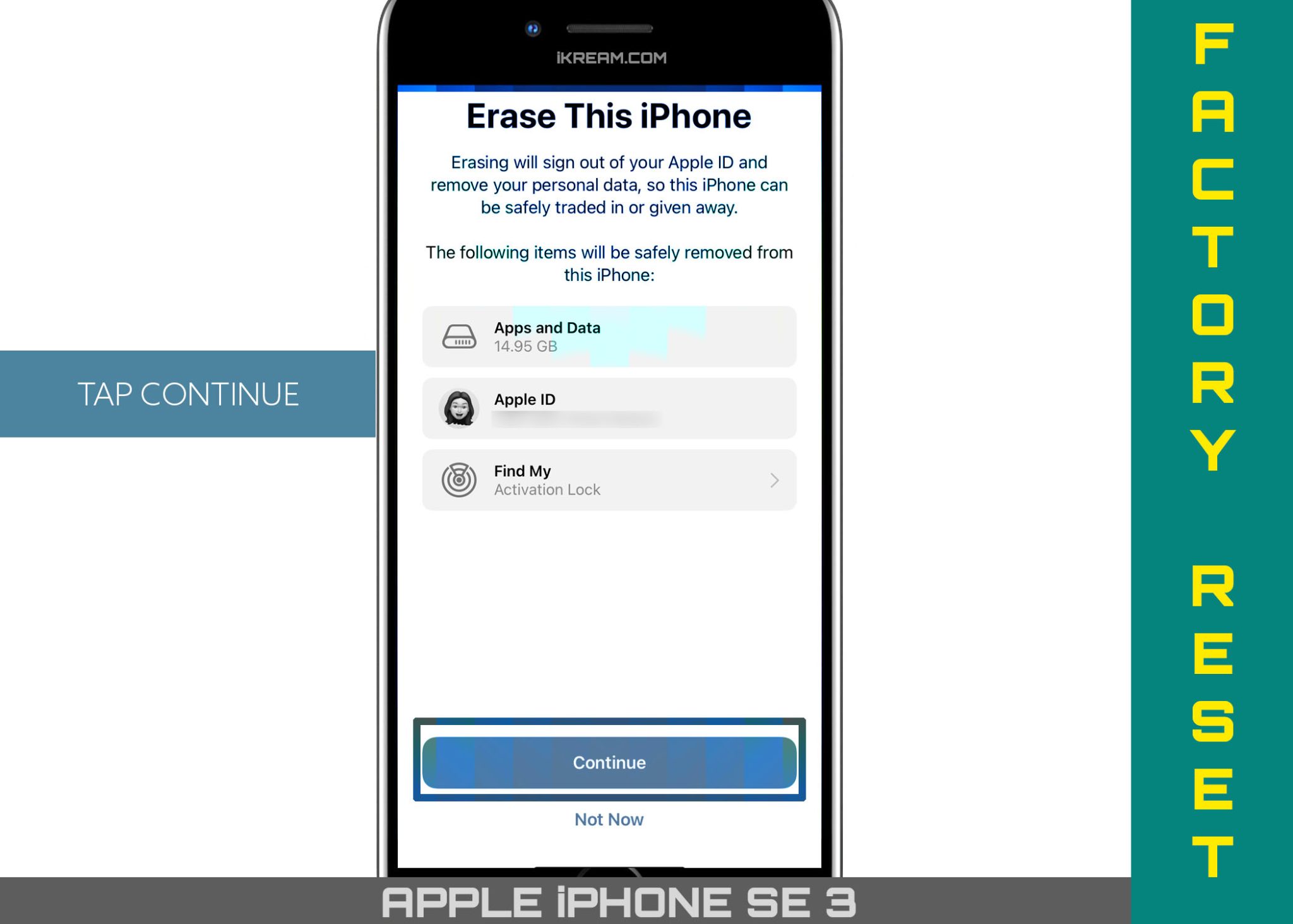 How to Factory Reset iPhone SE 3 (2022)