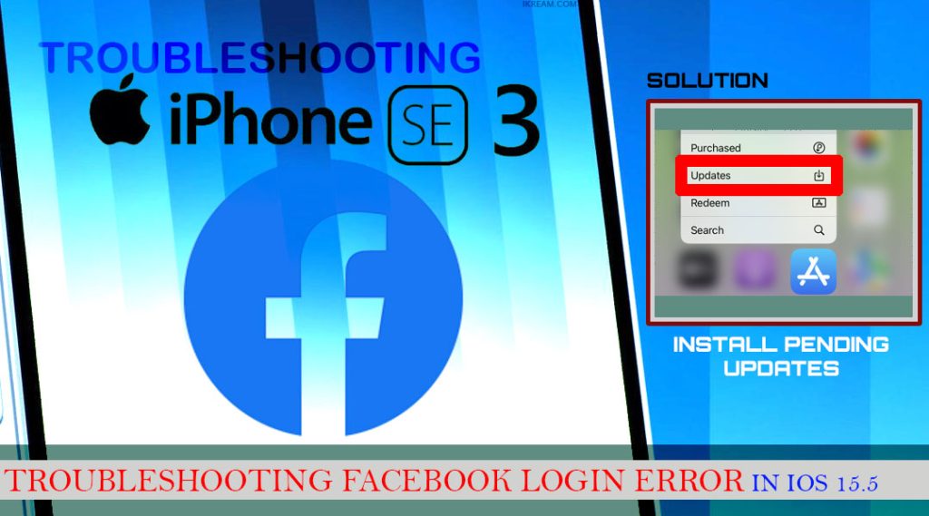 How to Fix Facebook Login Error on iPhone SE 3 2022 5 fix iphone se3 2022 facebook login error UPDATE