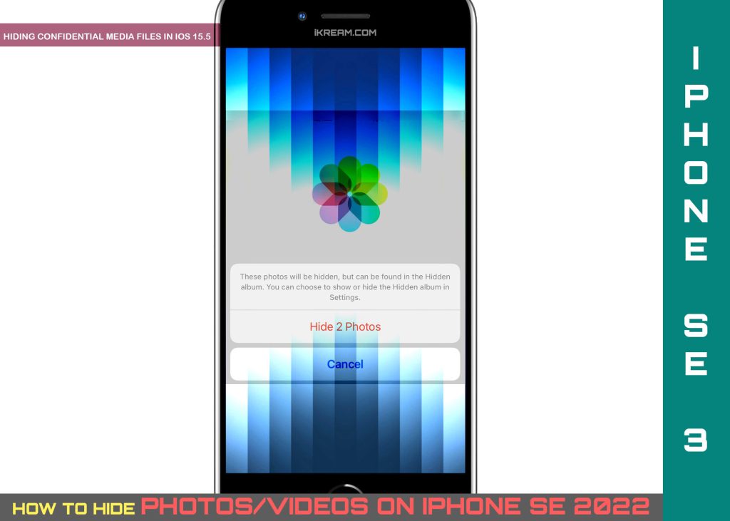 How to Hide a Photo on iPhone SE 3 2022 1 hide photos videos iphone se3 featured