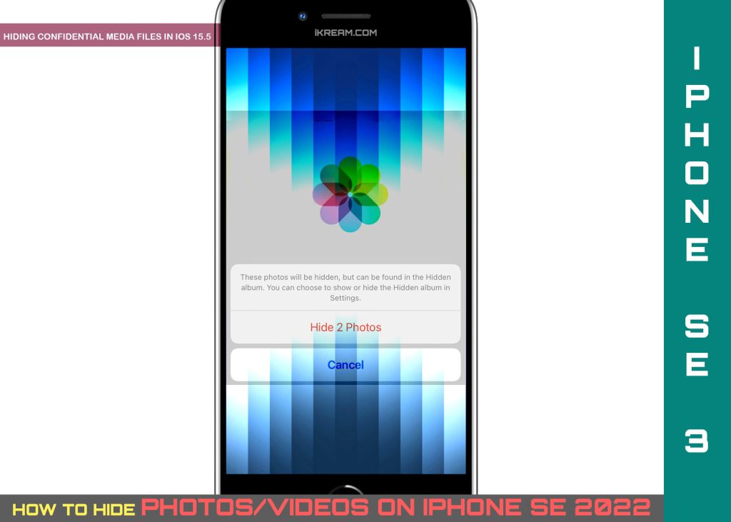 hide photos videos iphone se3 featured