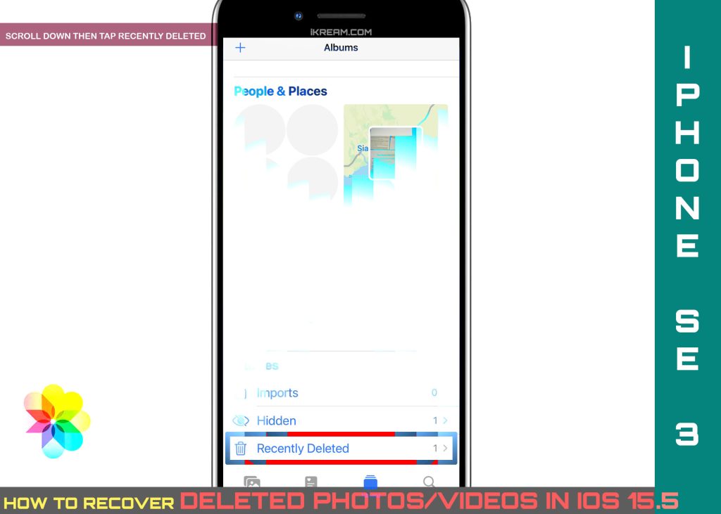 recover deleted photos on iphone se3 RD