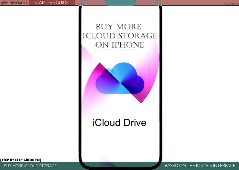 How to Buy More iCloud Storage on iPhone (iOS 15.5 and Later)