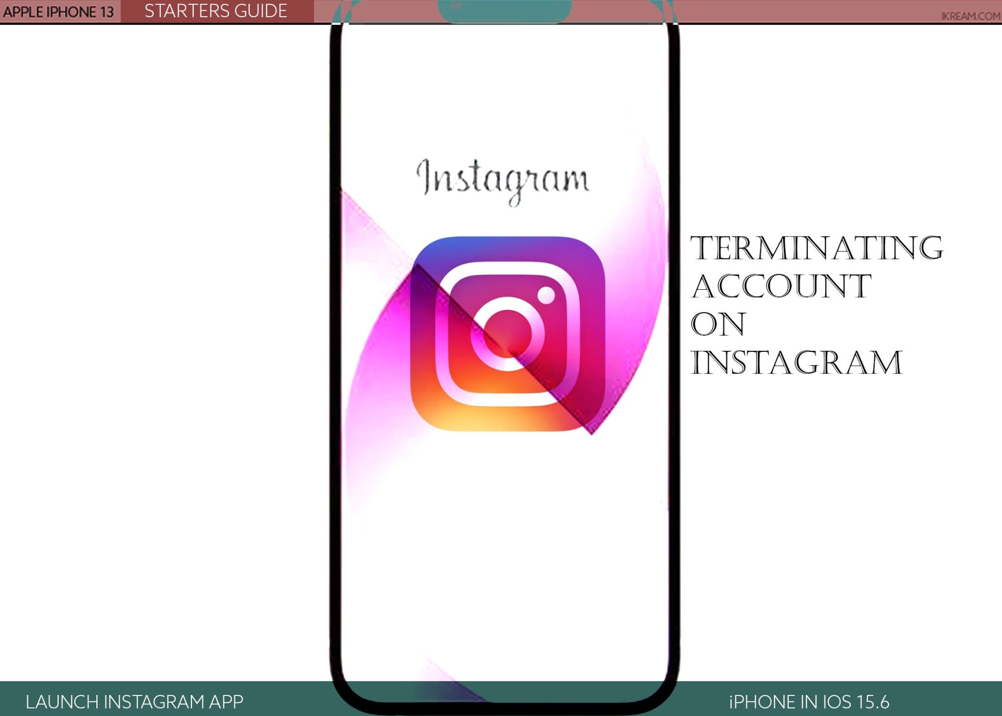 How to Delete Instagram Account on iPhone - iKream