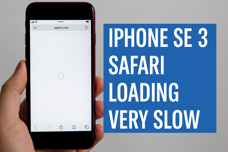 iPhone SE 3 Safari Loading Very Slow? Here’s How to Fix It