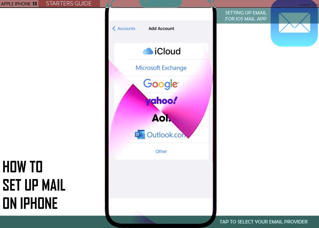 How to Set Up Mail on iPhone 6 set up mail on iphone EMAIL PROVIDER