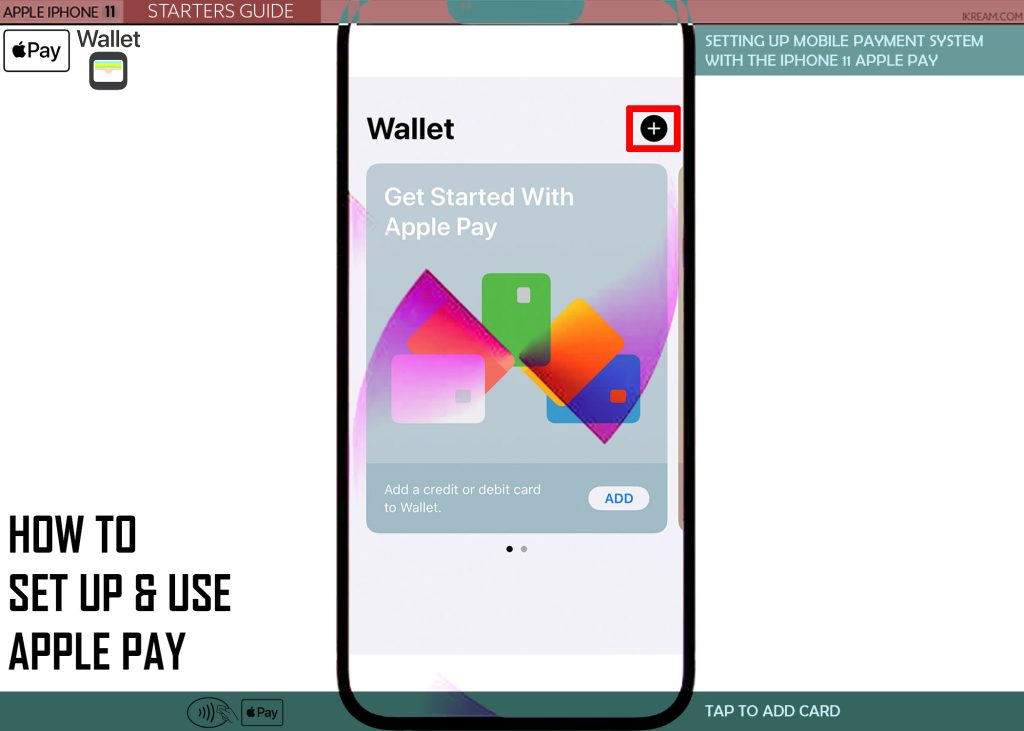 use apple pay iphone11 ADD CARD 1