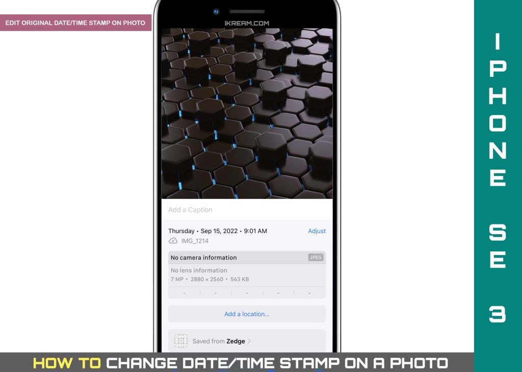 edit iphone photos date and time stamp featured