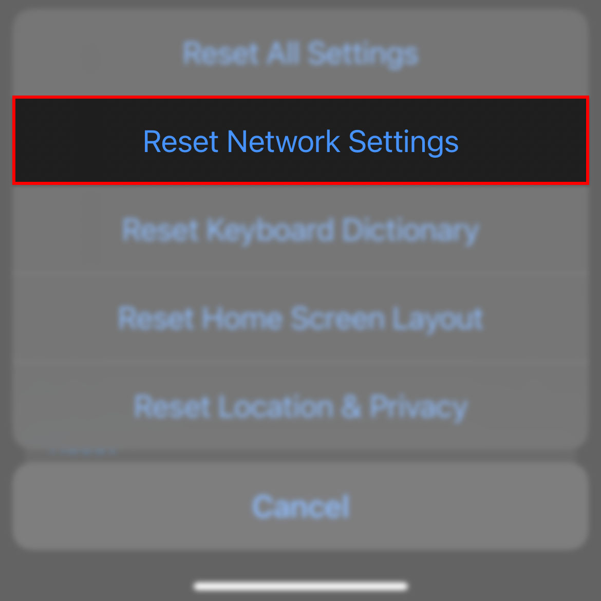 iphone 14 reset network settings 5