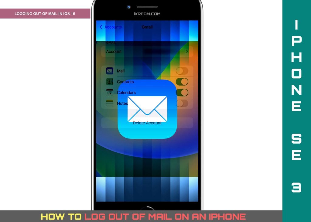 logout of mail on iphonese3 featured