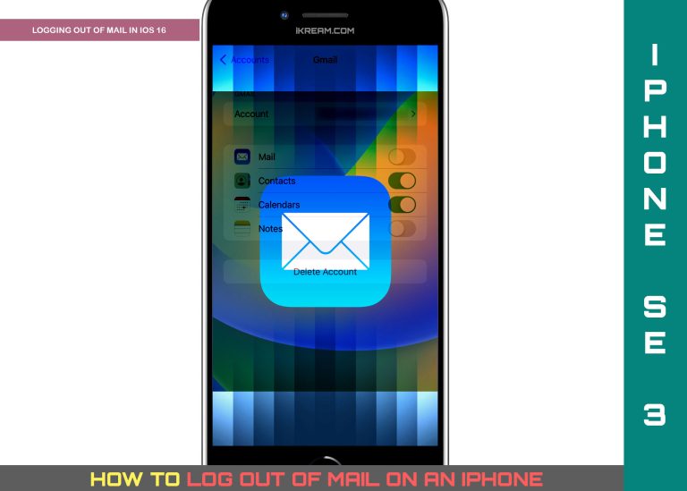 How to Logout of Mail on iPhone