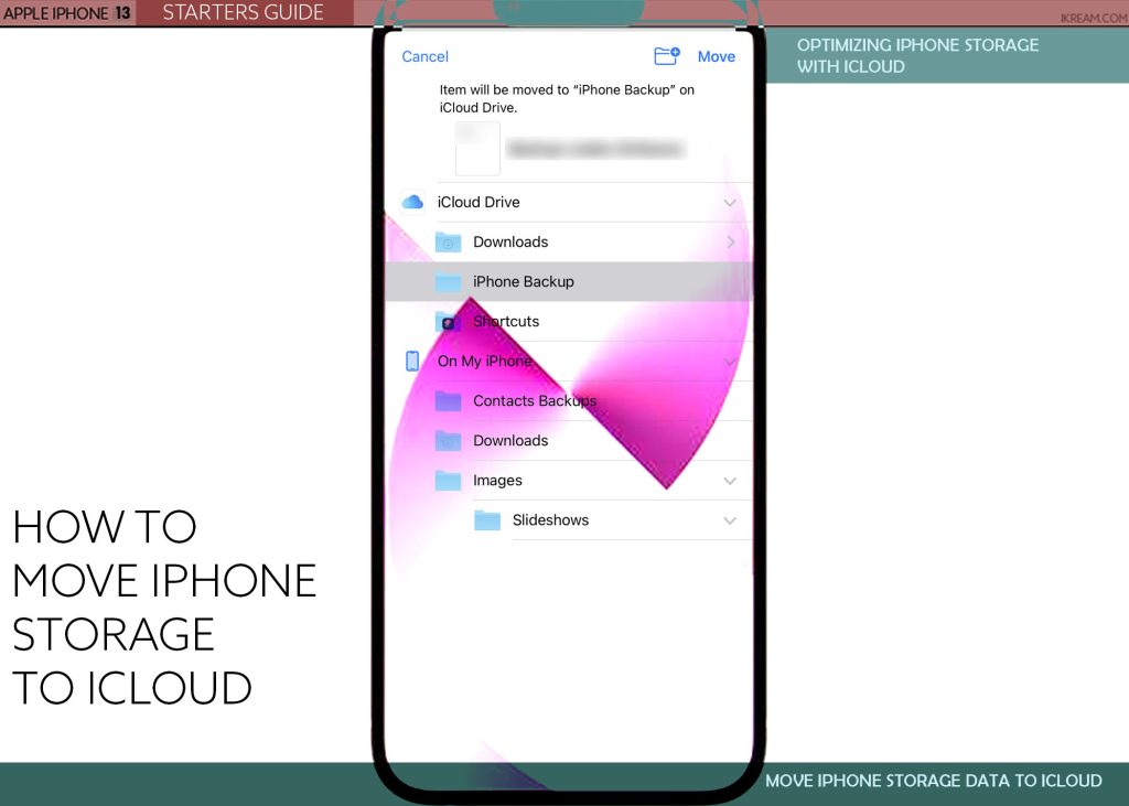 move iphone storage to icloud featured