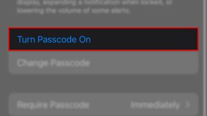 How To Turn On Passcode On iPhone 14