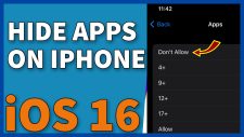 hide apps ios 16 iphone 9