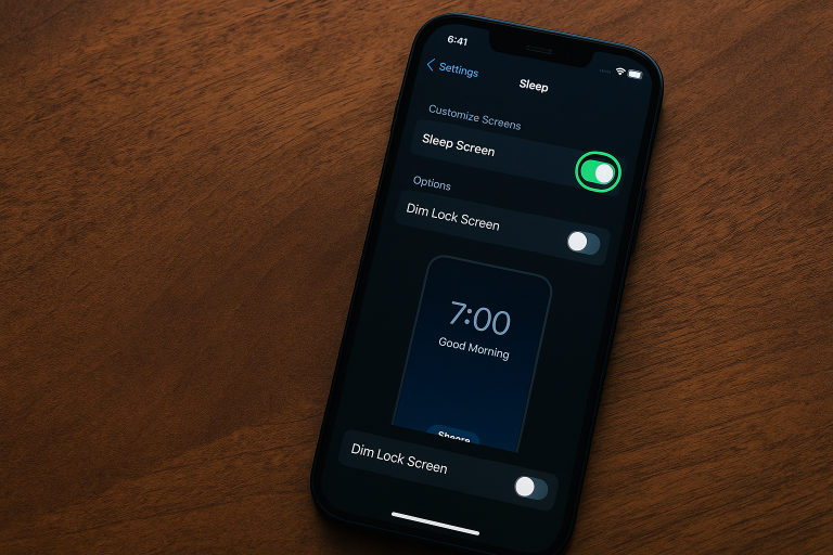 How to Enable Sleep Screen in Focus Mode on iPhone 14
