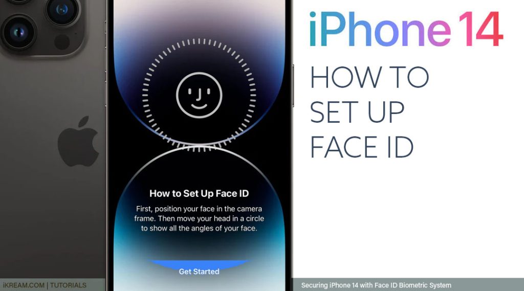 how to set up face id iphone 14