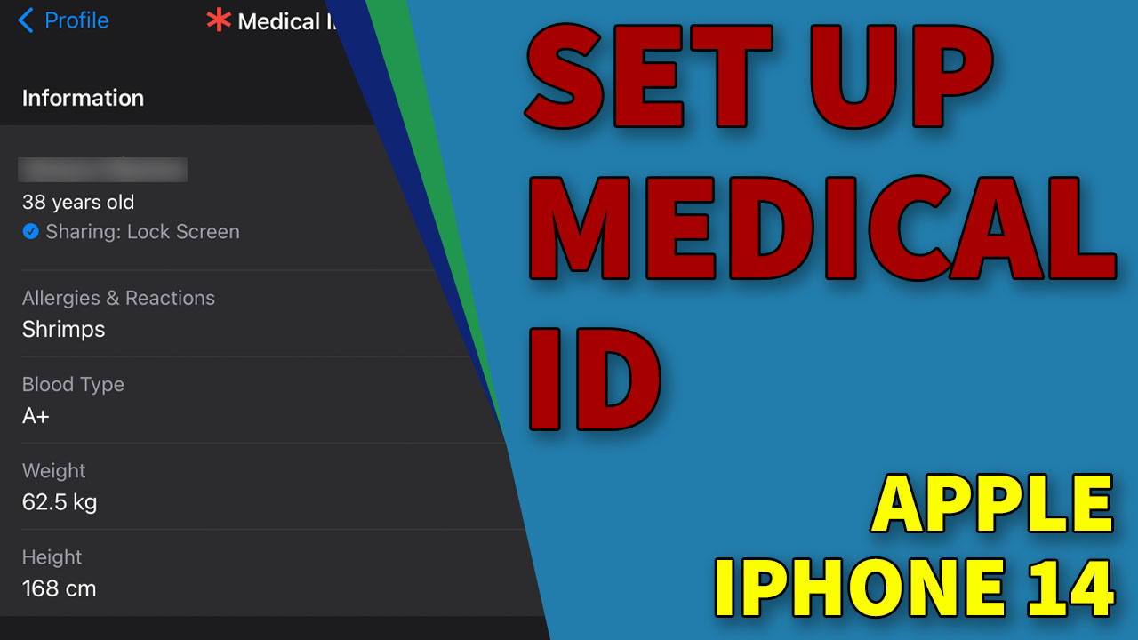 How to Set Up Medical ID on iPhone 14 iKream