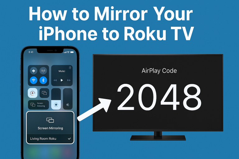 How to Mirror Your iPhone to Roku TV