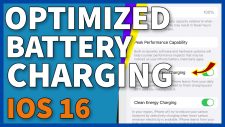 optimized battery charging ios 16 5