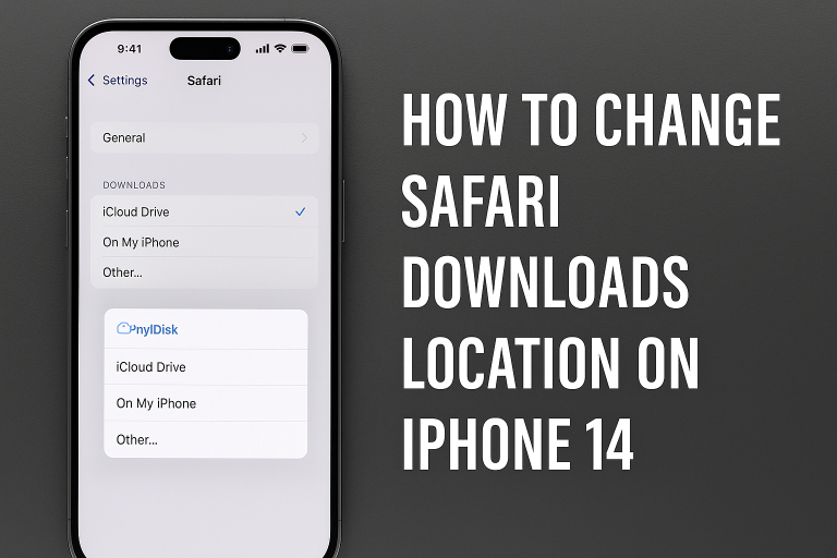 How to Change Safari Downloads Location on iPhone 14
