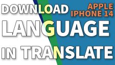 download language iphone14 translate TN