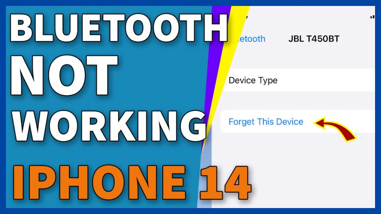 How To Fix Apple iPhone 14 Bluetooth Not Working Issue