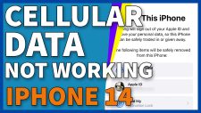 iphone 14 cellular data not working 6