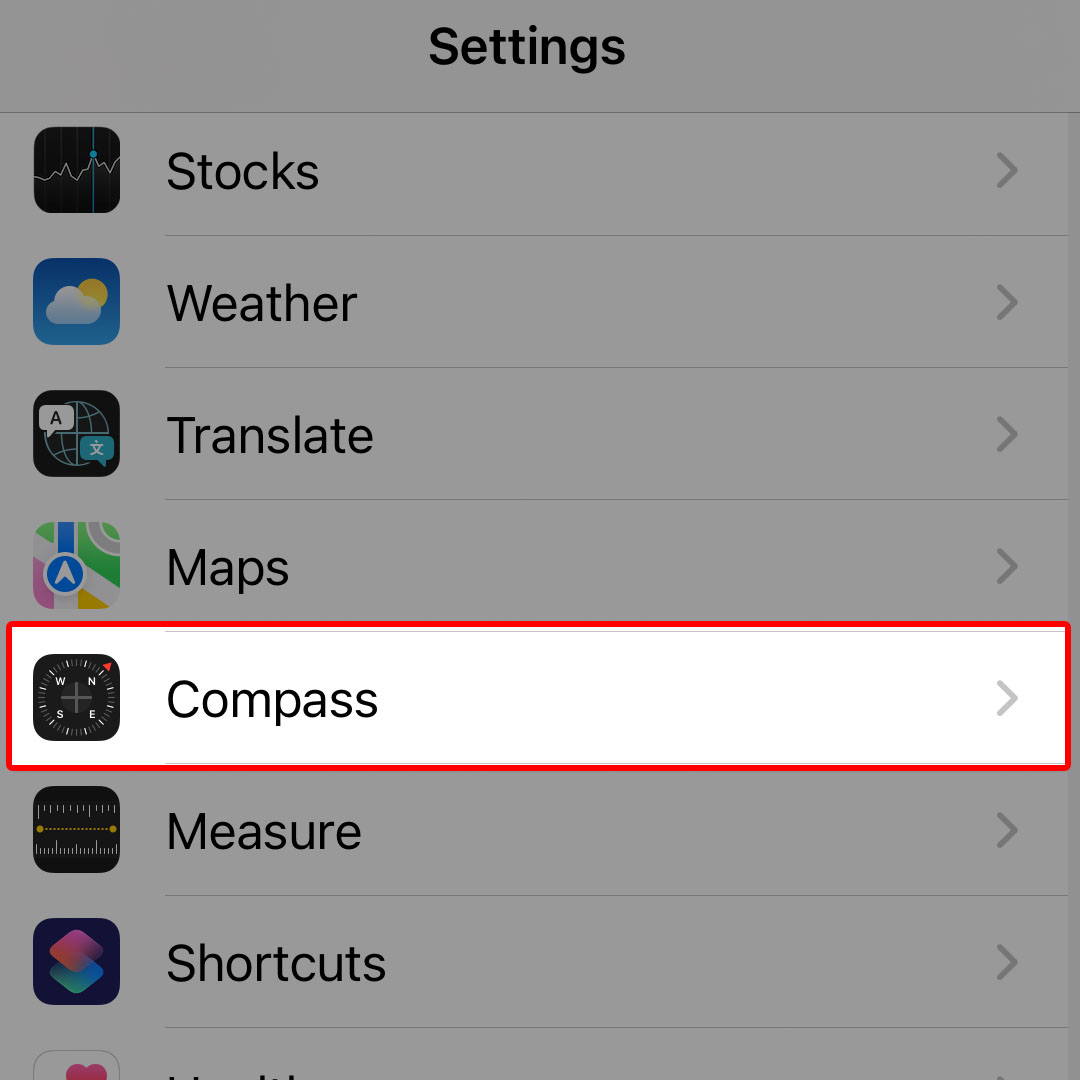 iphone14 compass true north 2