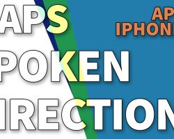 How to Configure Spoken Directions in Maps on iPhone 14