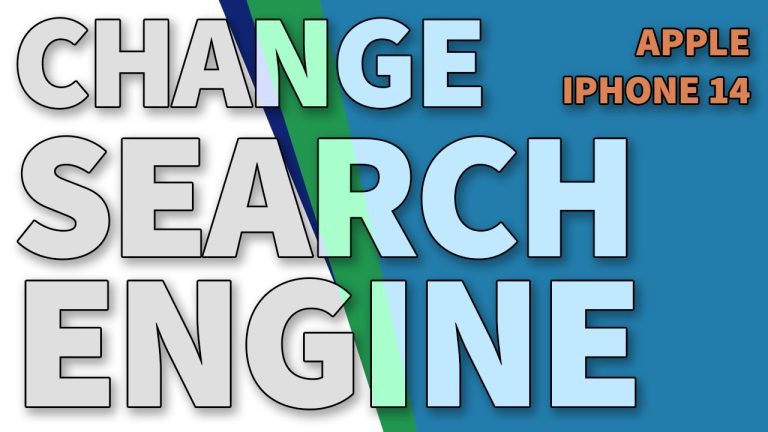 How to Change Safari Default Search Engine on iPhone 14