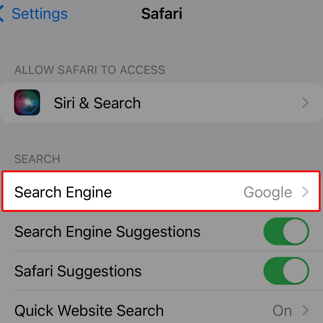 iphone14 safari search engine3
