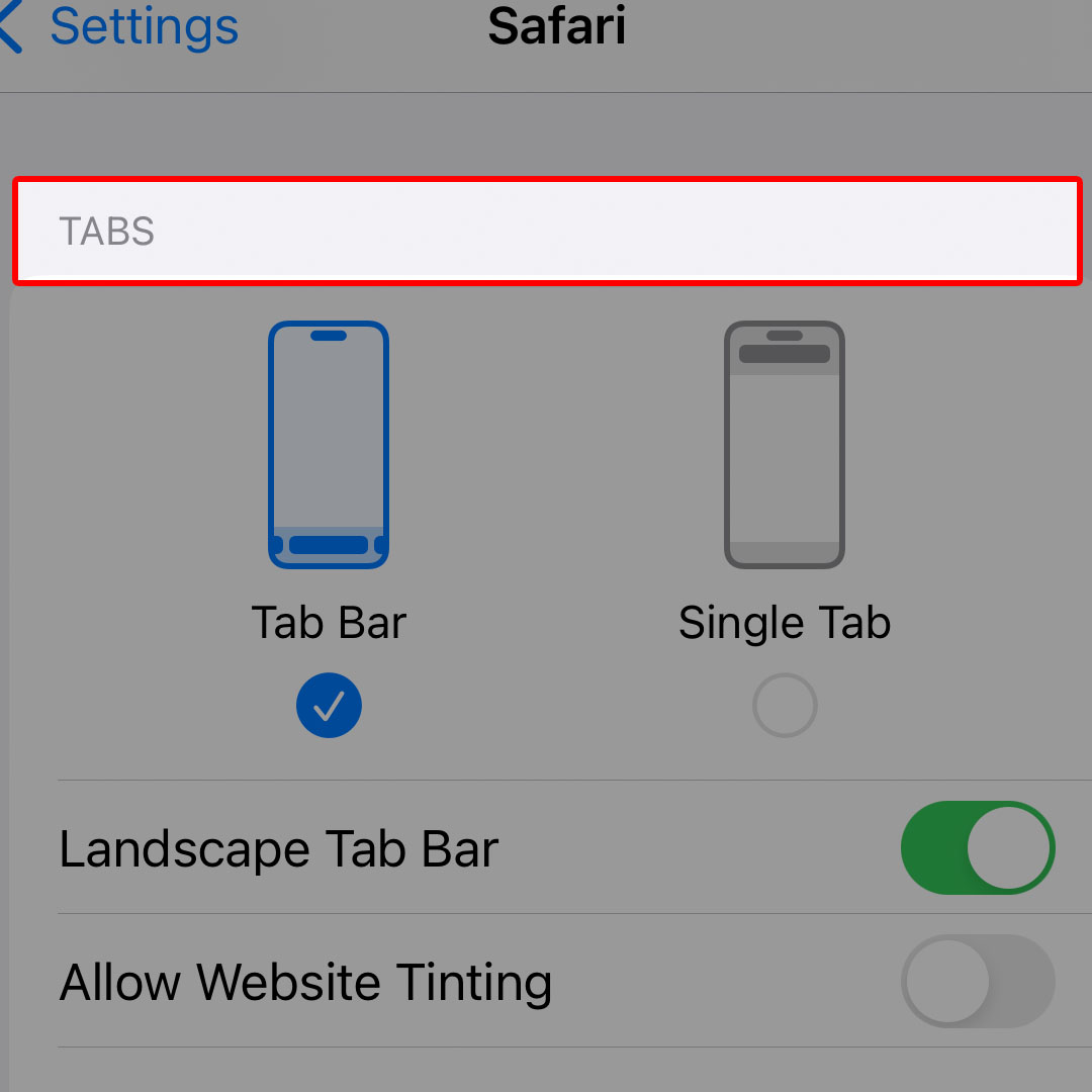 iphone14 safari single tab browsing3