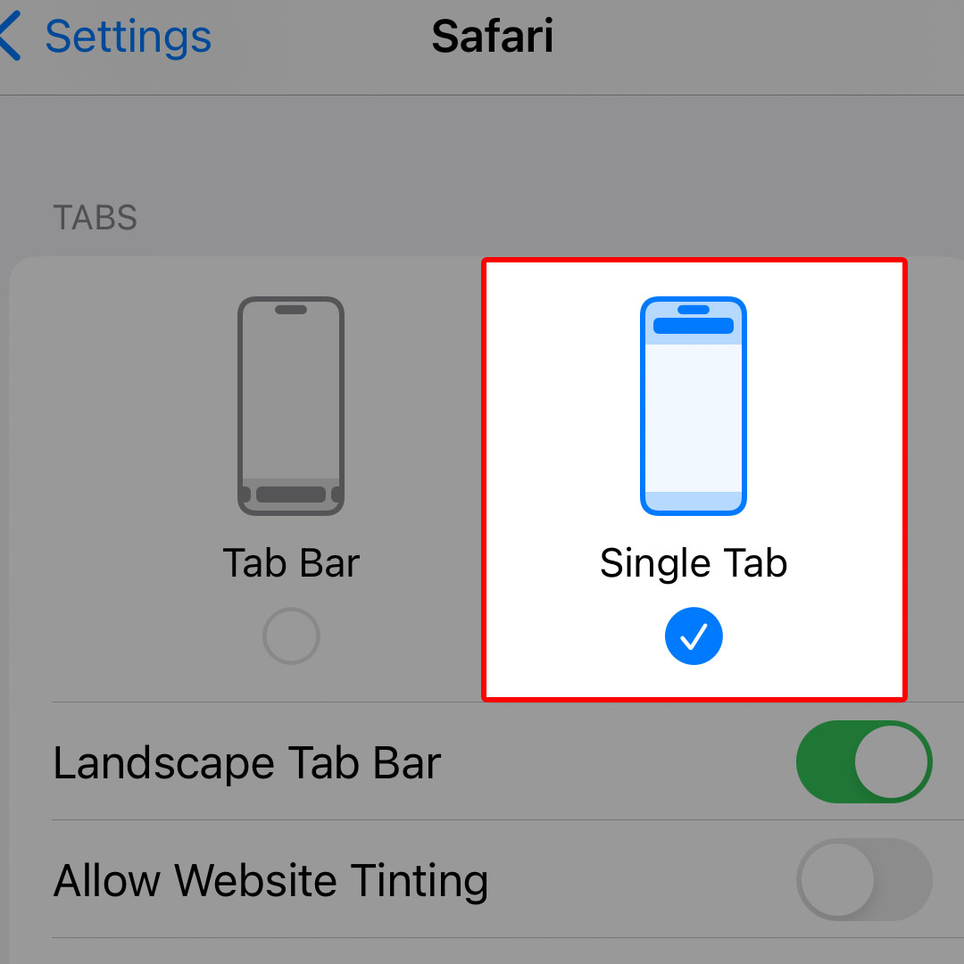 iphone14 safari single tab browsing4