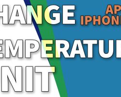 How to Change Temperature Unit on iPhone 14