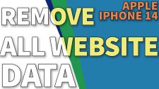remove all website data iphon14 safari TN