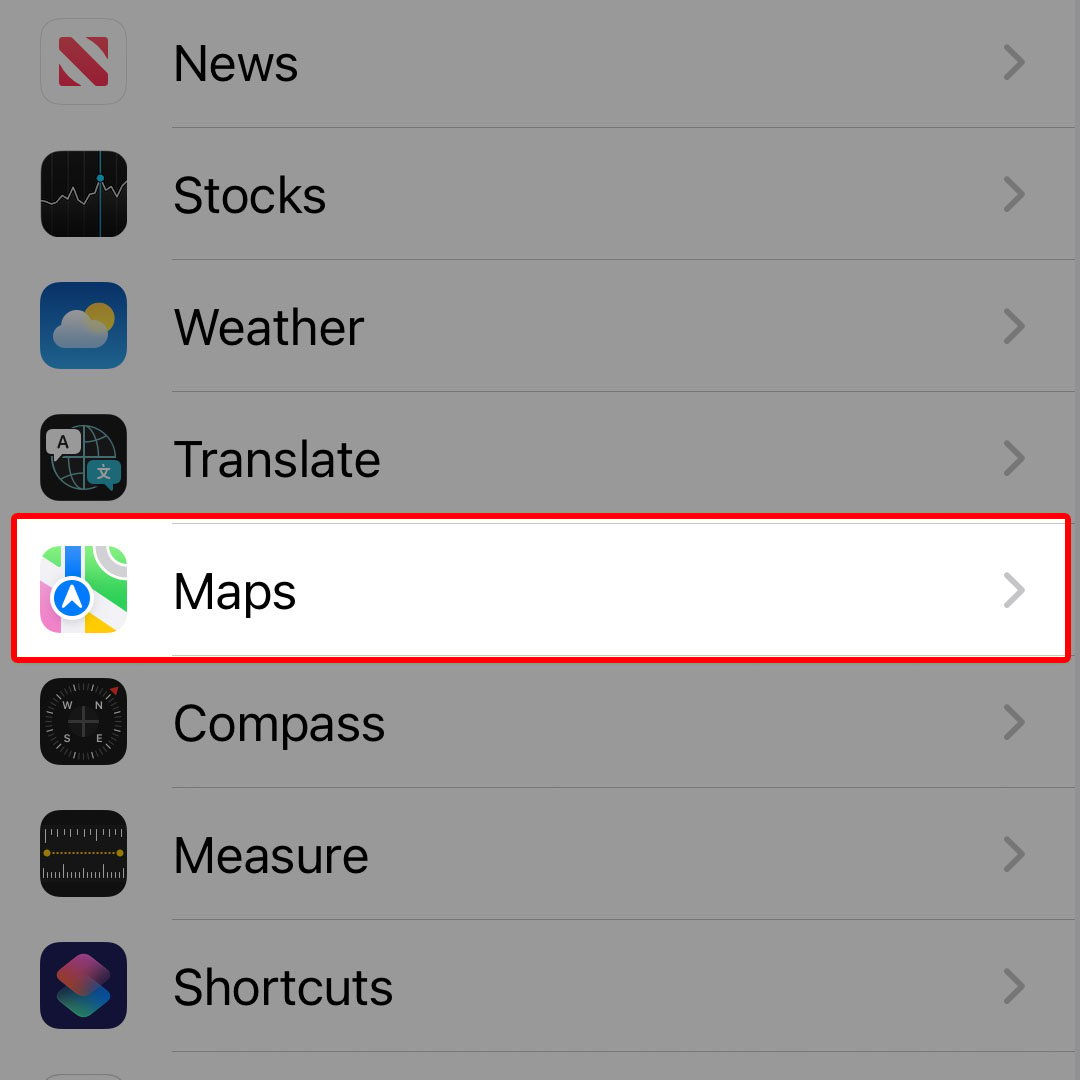 show compass iphone14 maps2