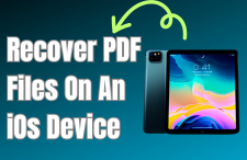 Recover PDF Files On An iOs Device