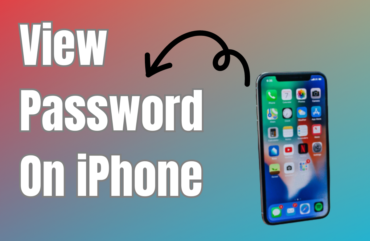 View Password On iPhone
