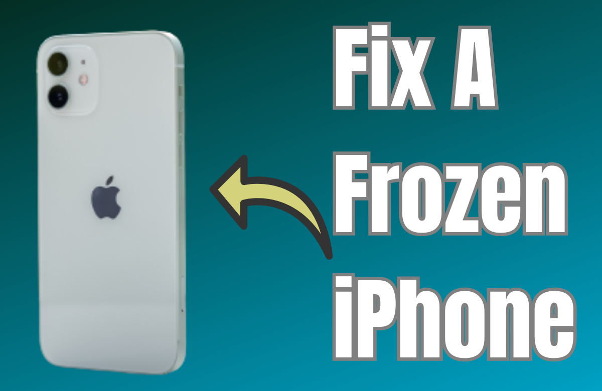 my mail is frozen iphone