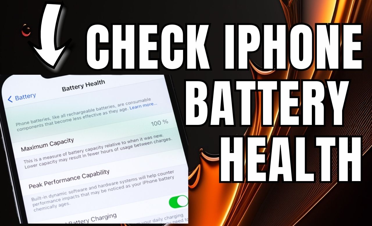 How to Check iPhone Battery Health iKream