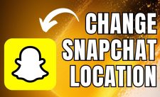 change snapchat location