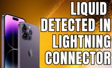 liquid detected in lightning connector