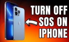 how to turn off sos on iphone