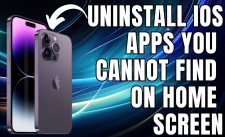 uninstall ios apps you cannot find on home screen