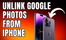 unlink google photos from iphone